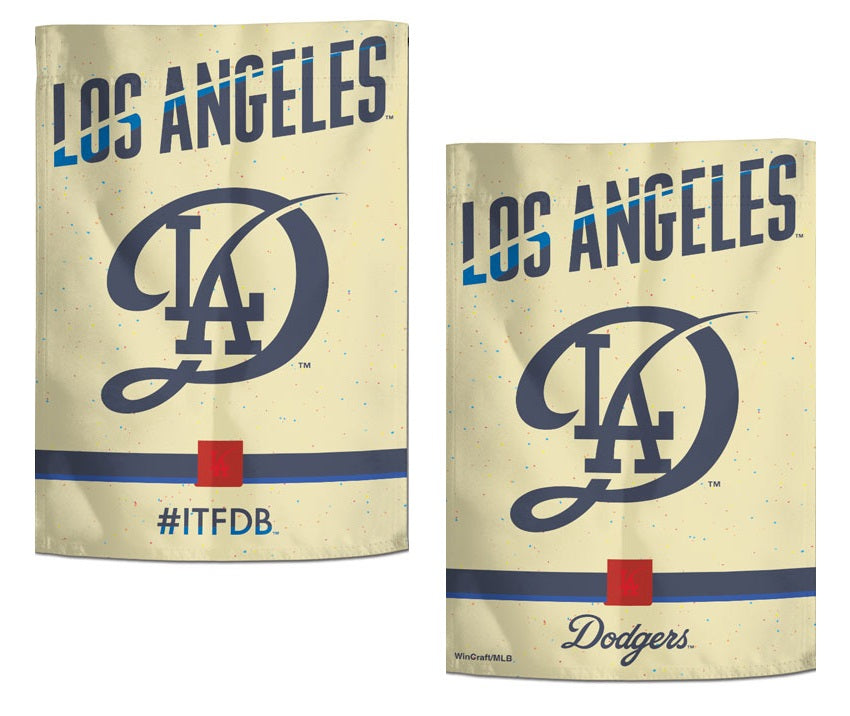 Los Angeles Dodgers City Connect Garden Flag