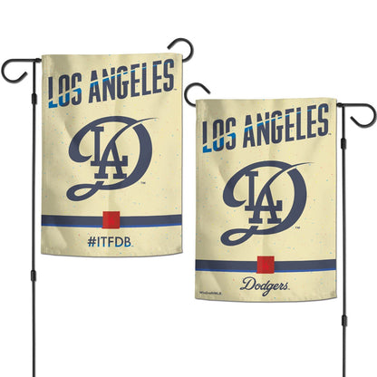Los Angeles Dodgers City Connect Garden Flag