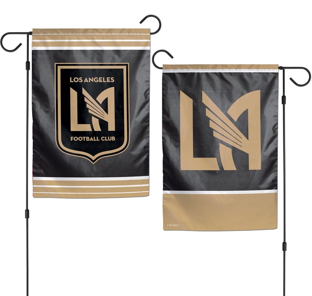 Los Angeles Football Club Garden Flag 2 Sided Soccer