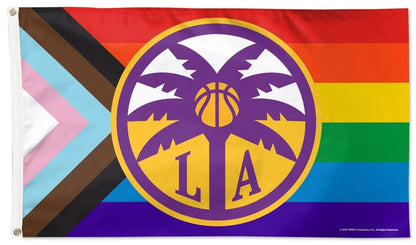 Los Angeles Sparks Flag 3x5 Pride