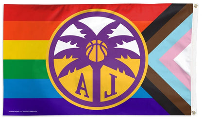 Los Angeles Sparks Flag 3x5 Pride