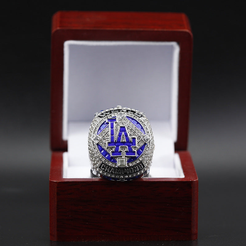2020 Los Angeles Baseball Championship Ring – Fan Replica Collectible Gift