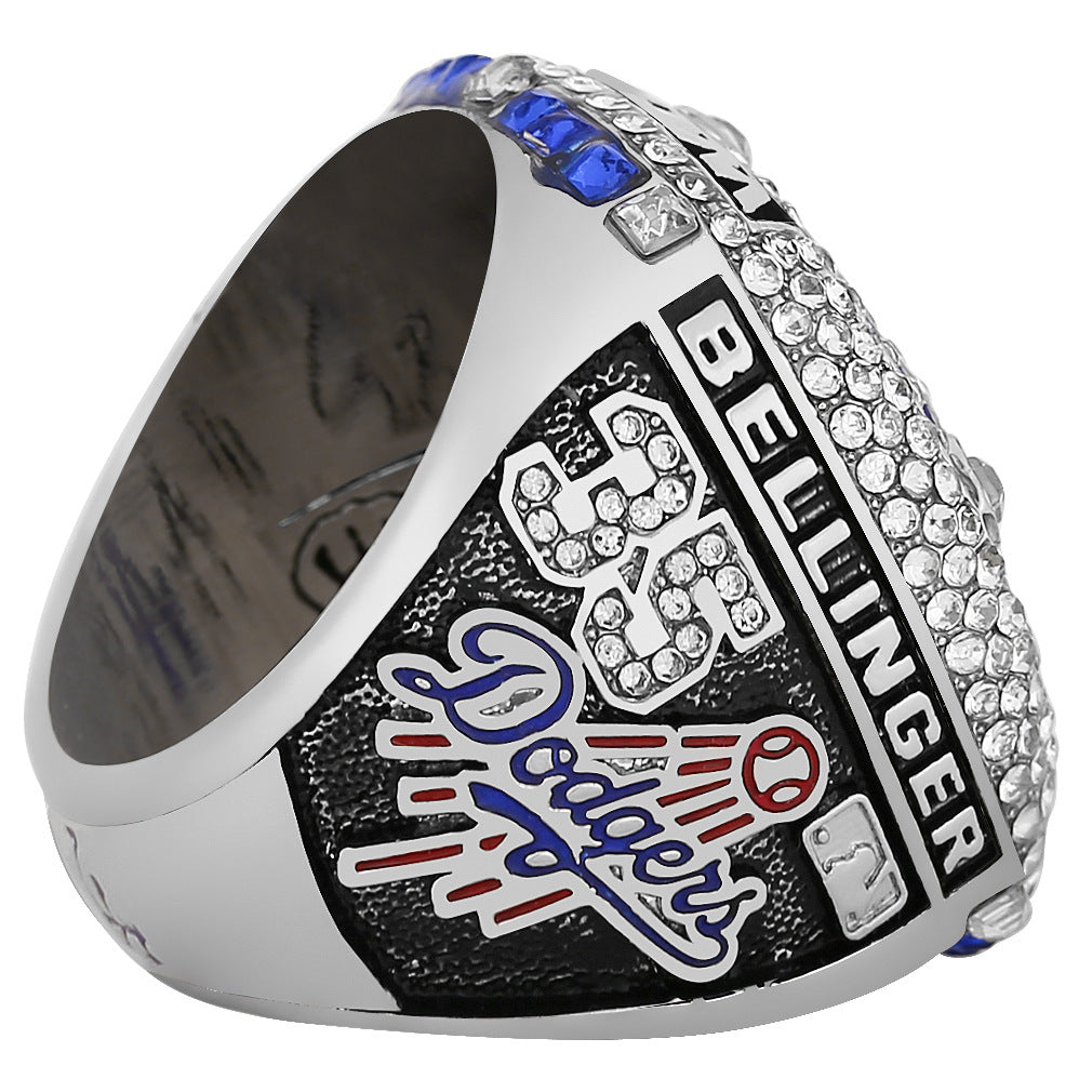 2020 Los Angeles Baseball Championship Ring – Fan Replica Collectible Gift