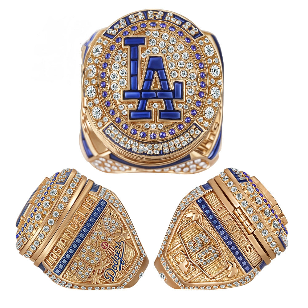 2024 Los Angeles Baseball Championship Ring Replica – Fan Exclusive Commemorative Collectible Gift