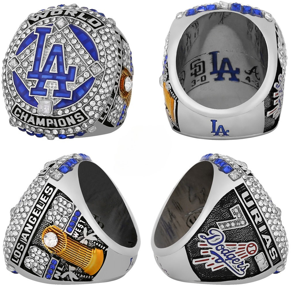 2020 Los Angeles Baseball Championship Ring – Fan Replica Collectible Gift