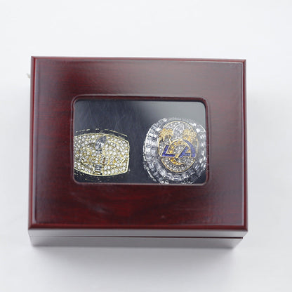 Los Angeles Football Championship Rings Set (2 Rings) – Limited Edition Collectible