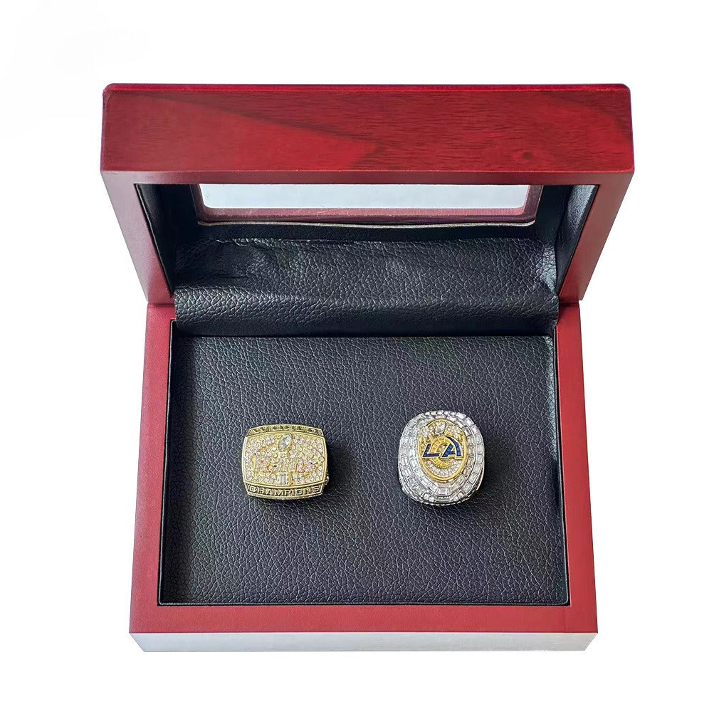 Los Angeles Football Championship Rings Set (2 Rings) – Limited Edition Collectible