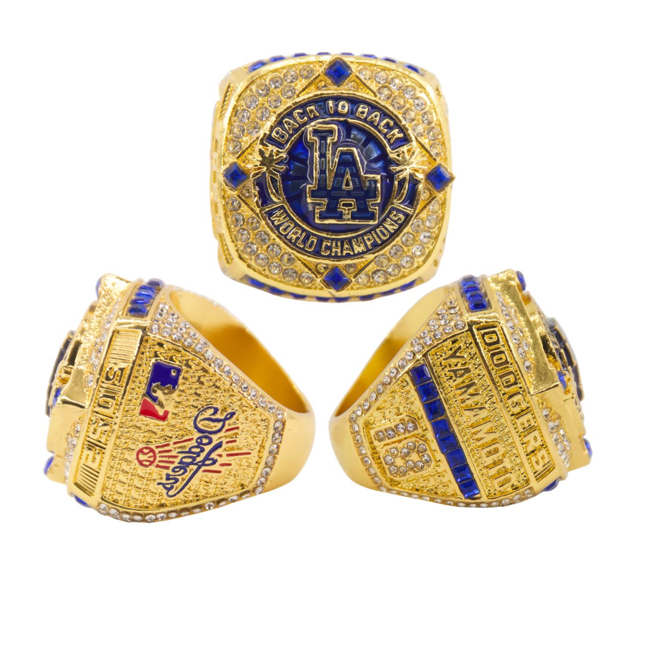 2025 Los Angeles Championship Ring Replica – Gold Fan Edition Collectible Gift