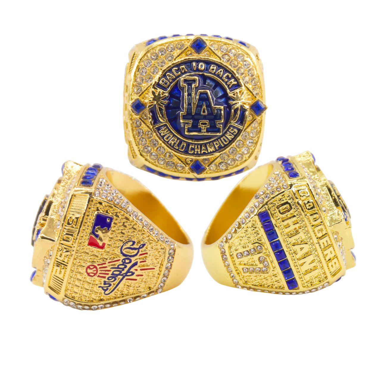 2025 Los Angeles Championship Ring Replica – Gold Fan Edition Collectible Gift
