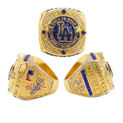 2025 Los Angeles Championship Ring Replica – Gold Fan Edition Collectible Gift
