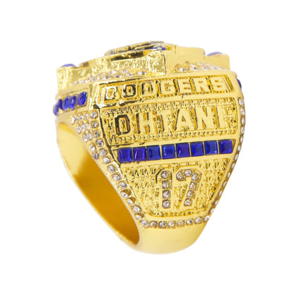 2025 Los Angeles Championship Ring Replica – Gold Fan Edition Collectible Gift