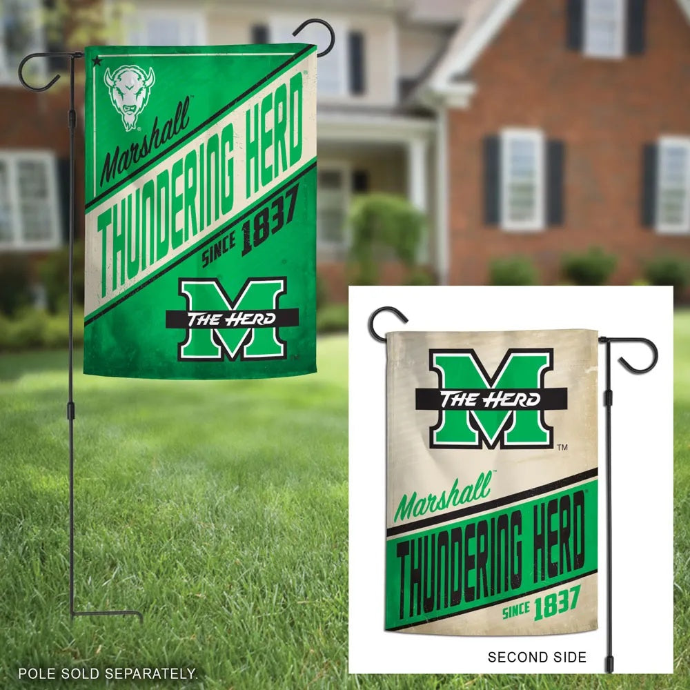 Marshall Thundering Herd Garden Flag 2 Sided