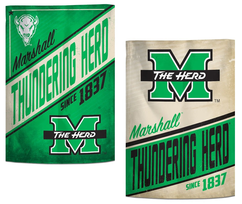Marshall Thundering Herd Garden Flag 2 Sided