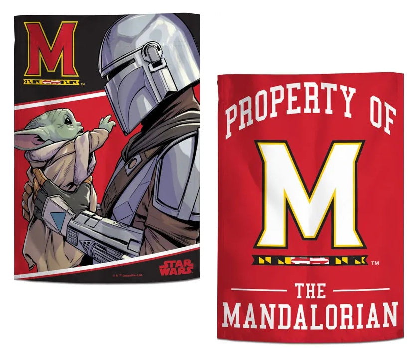 Maryland Terrapins Garden Flag 2 Sided The Mandalorian
