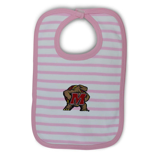 Maryland Infant Stripe Knit Bib