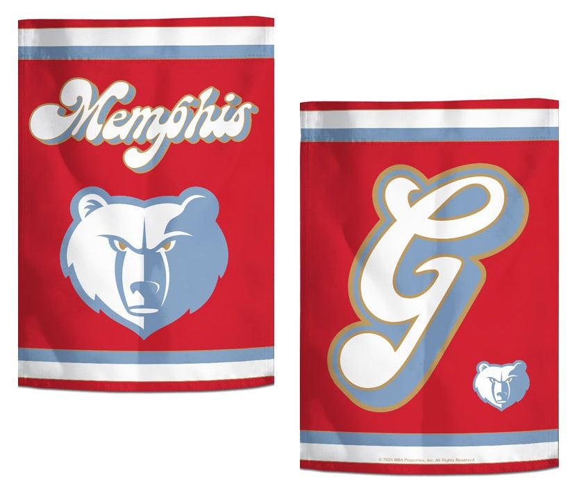 Memphis Grizzlies City Garden Flag 2 Sided