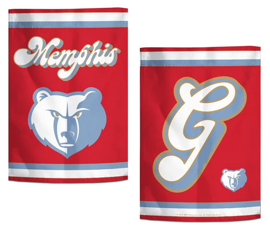 Memphis Grizzlies City Garden Flag 2 Sided