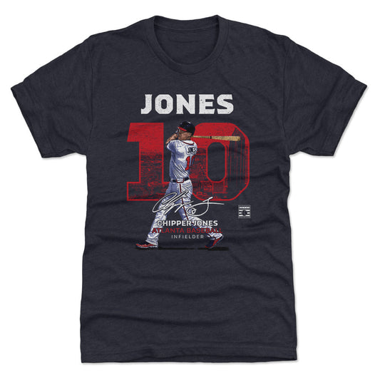 Chipper Jones Atlanta Throwback WHT