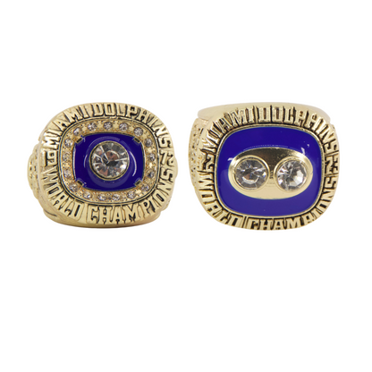 Miami Back-to-Back Football Championship Rings Set (1972 & 1973) – Limited Edition Collectible