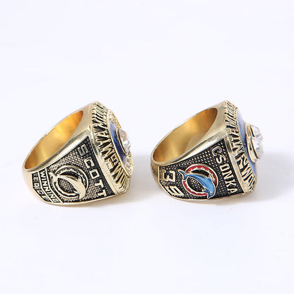 Miami Back-to-Back Football Championship Rings Set (1972 & 1973) – Limited Edition Collectible