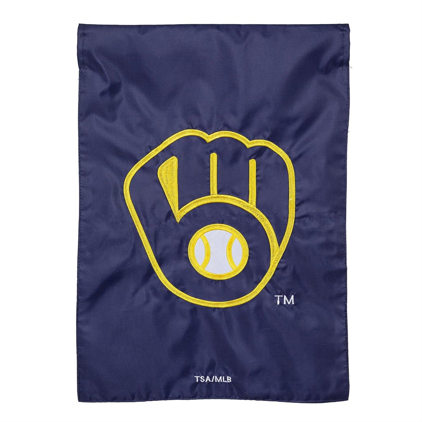 Milwaukee Brewers 2 Sided Garden Flag - Applique
