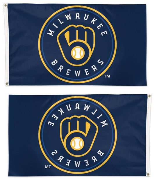 Milwaukee Brewers Flag 3x5 Primary Logo