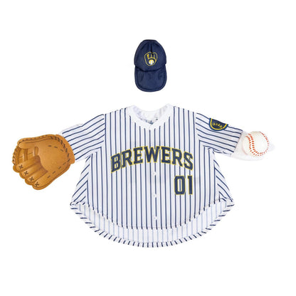 Milwaukee Brewers Porch Goose Outfit for 21-Inch Goose