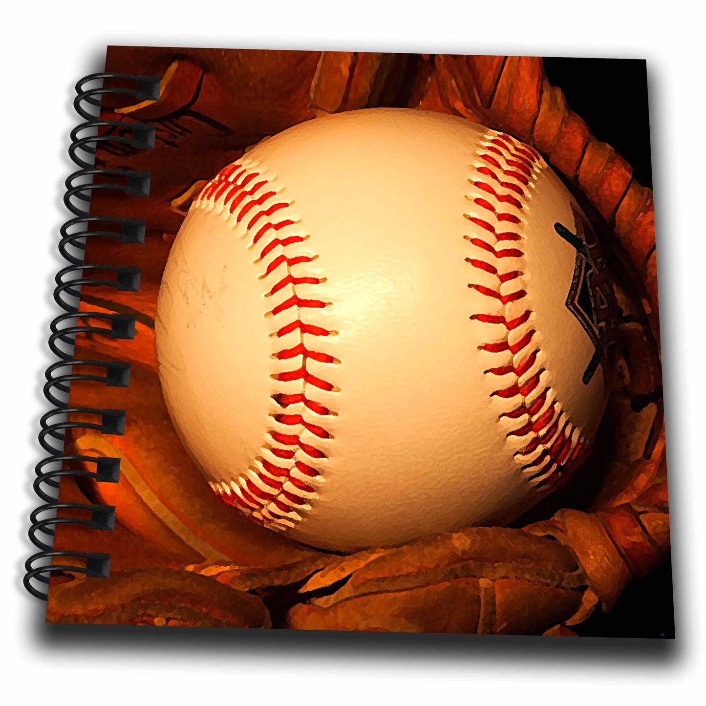 3dRose Kids Stuff - Baseball - Drawing Books (db_4387)