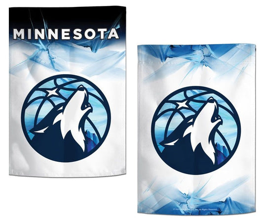 Minnesota Timberwolves City Garden Flag 2 Sided