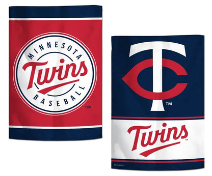Minnesota Twins Garden Flag 2 Sided New Logo