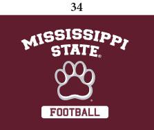 Mississippi State Toddler Short Sleeve T Shirt Print