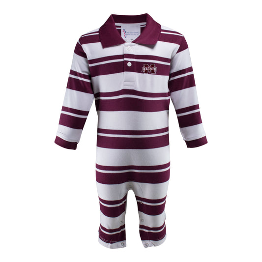 Mississippi State Rugby Long Leg Romper
