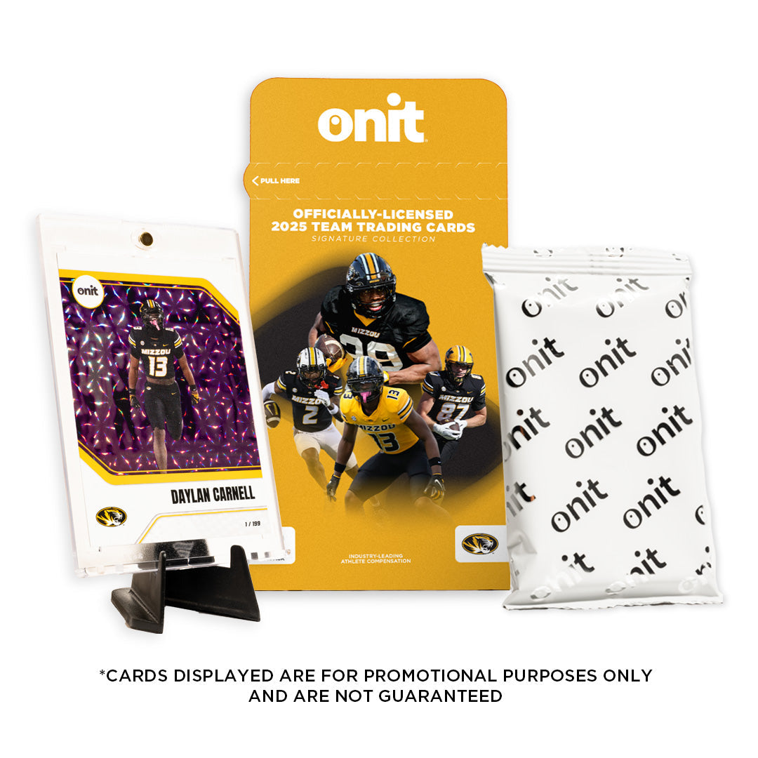 University of Missouri Football 2025 Trading Cards - Single Pack