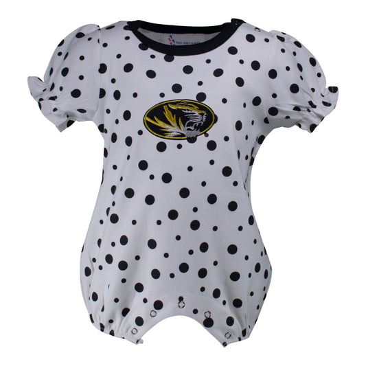 Missouri Polka Dot Girl's Romper