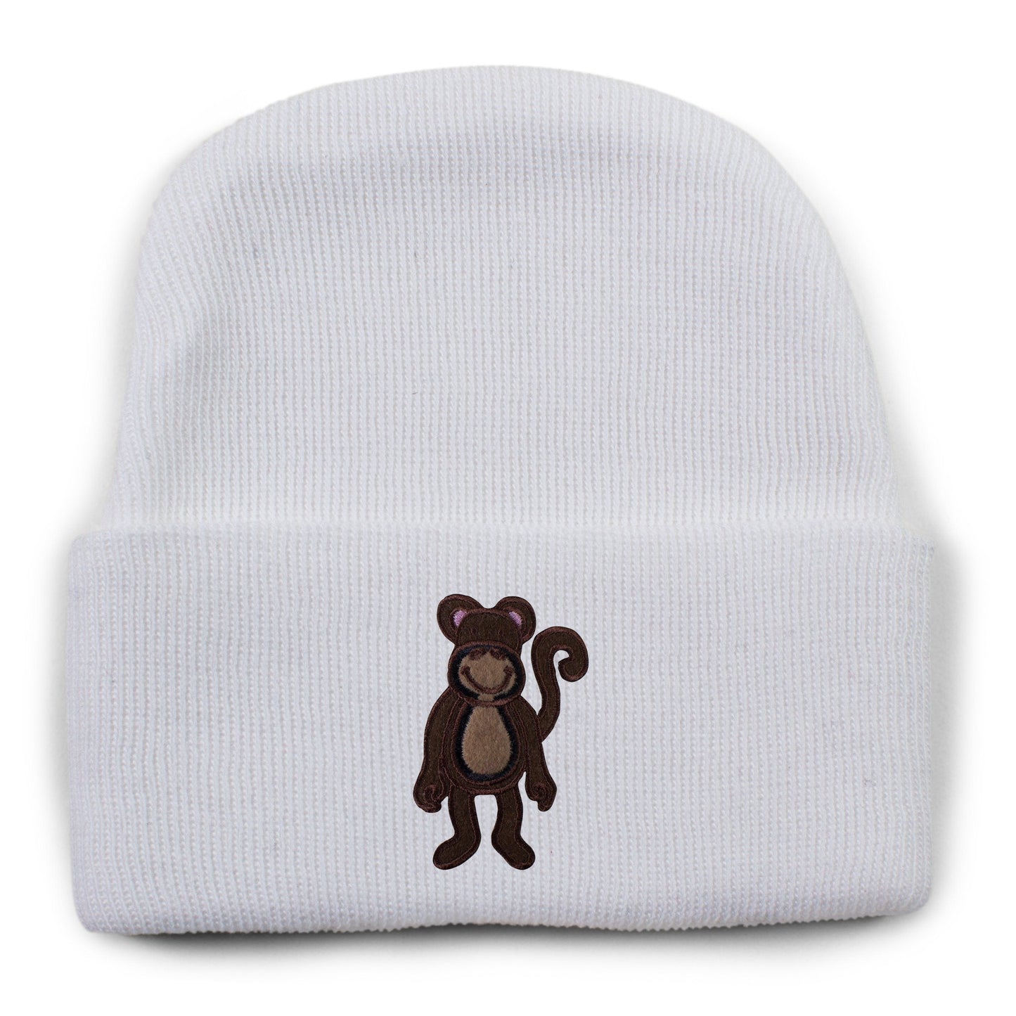 Baby Appliqued Knit Cap