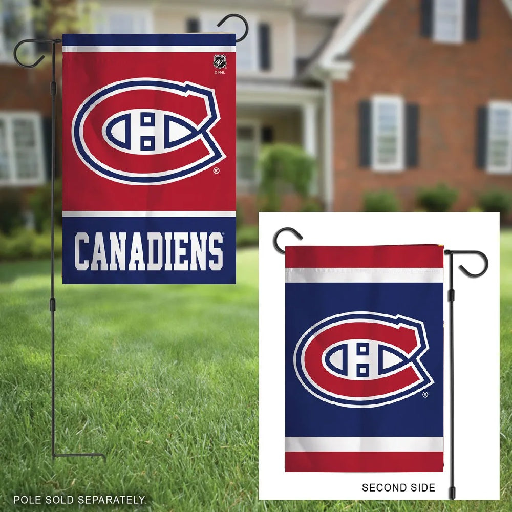 Montreal Canadiens 2 Sided Garden Flag