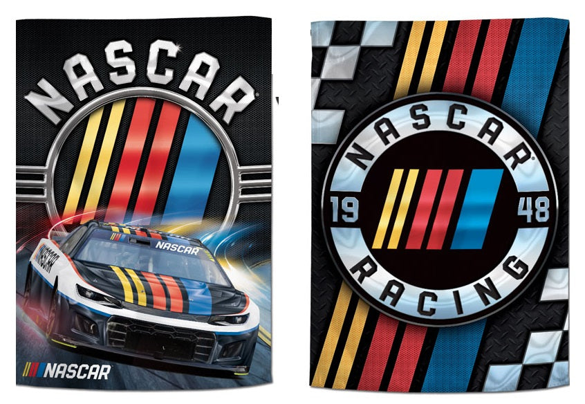 NASCAR Garden Flag 2 Sided Design