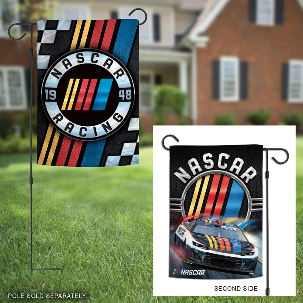 NASCAR Garden Flag 2 Sided Design