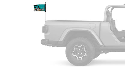 Coastal Carolina 11"x17" Forever Wave Flag