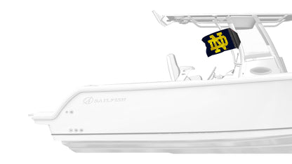 Notre Dame 11"x17" Forever Wave Flag