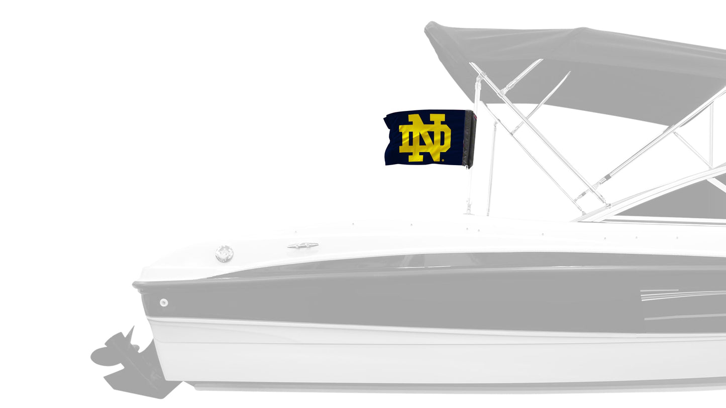 Notre Dame 11"x17" Forever Wave Flag