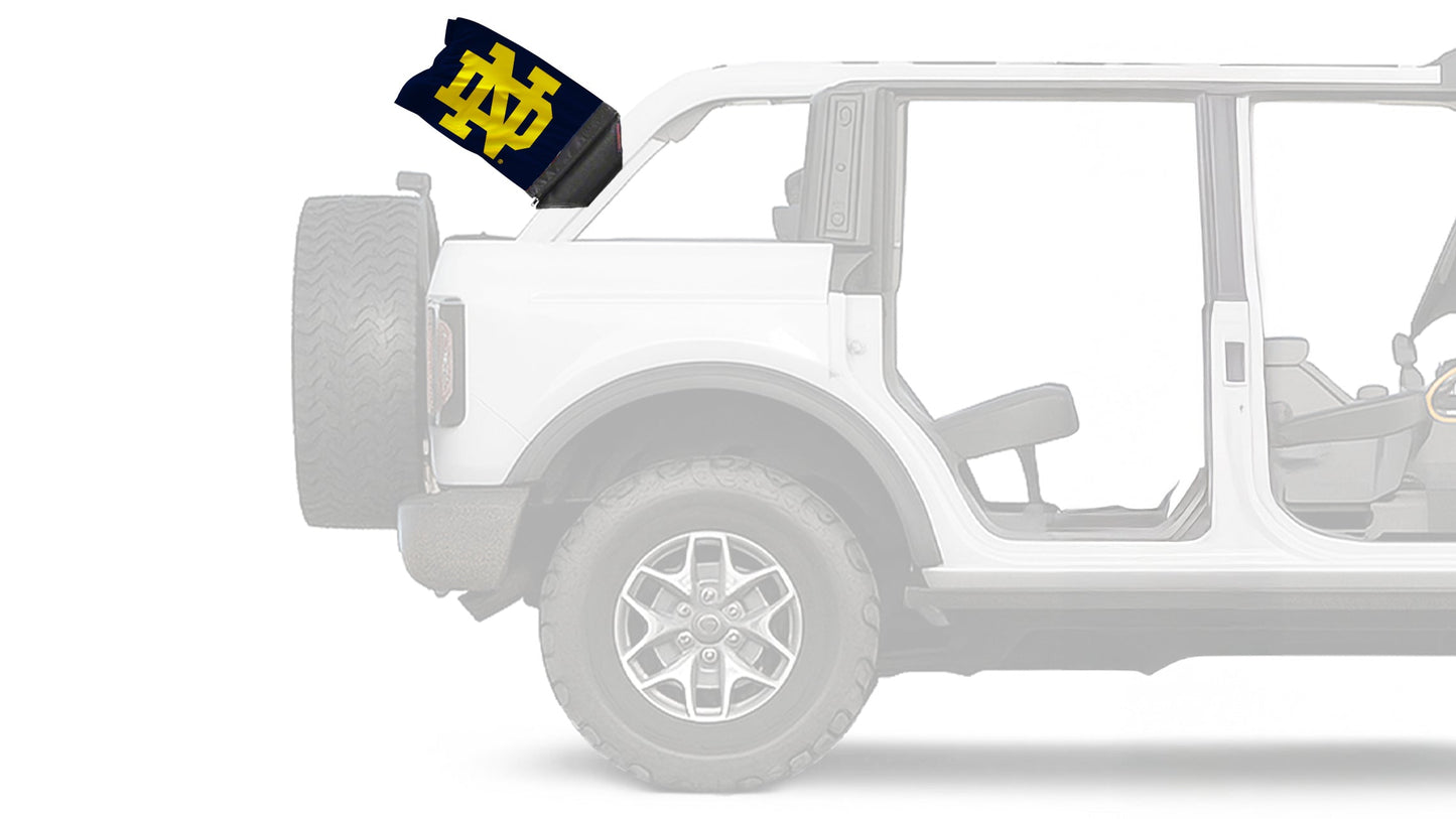 Notre Dame 11"x17" Forever Wave Flag