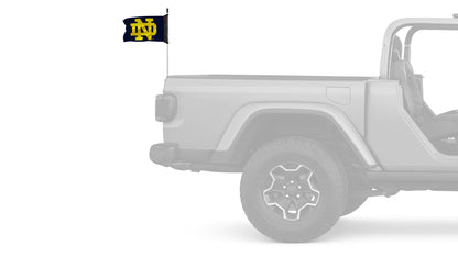 Notre Dame 11"x17" Forever Wave Flag