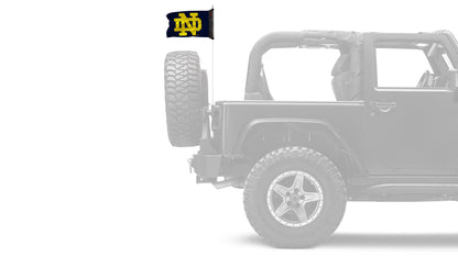 Notre Dame 11"x17" Forever Wave Flag
