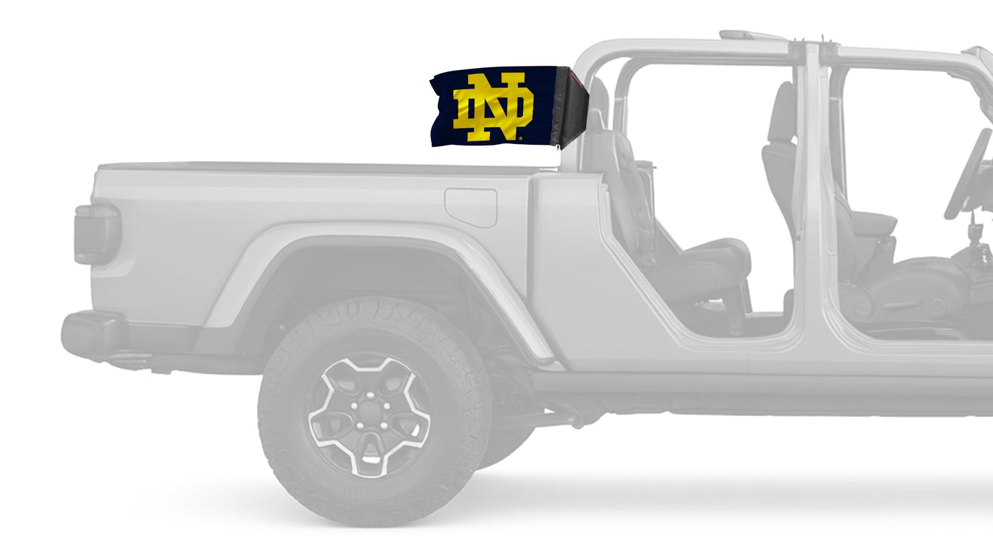 Notre Dame 11"x17" Forever Wave Flag