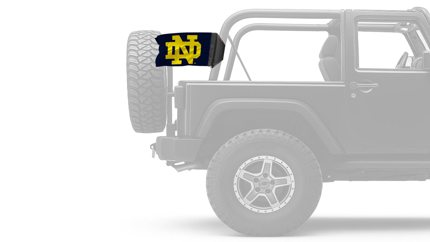 Notre Dame 11"x17" Forever Wave Flag