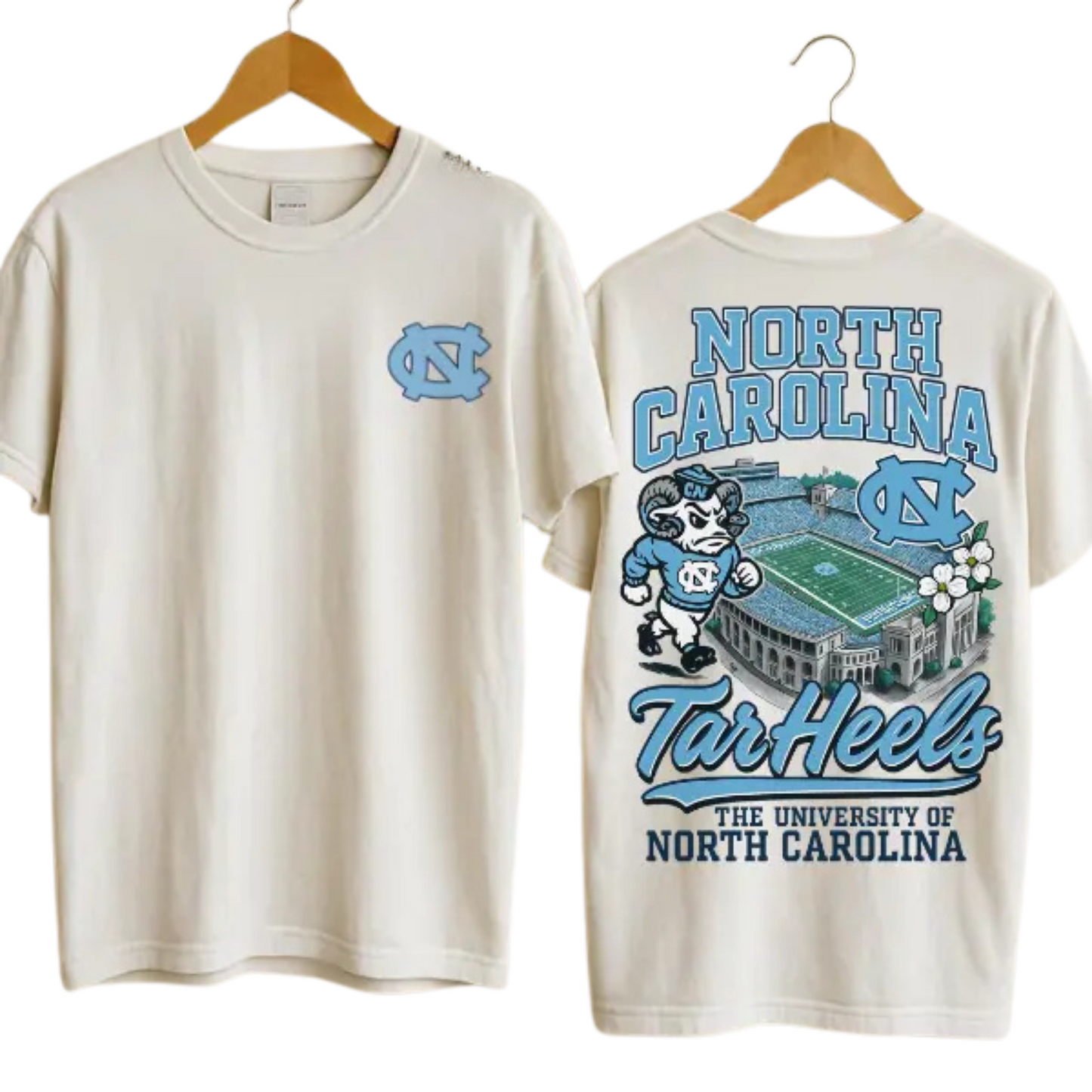 NCAA Full Team Vintage T-Shirt – College Football Mascots Tee, Unisex Throwback Sports Shirt