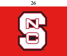 NC State Infant Lap Shoulder Creeper Print