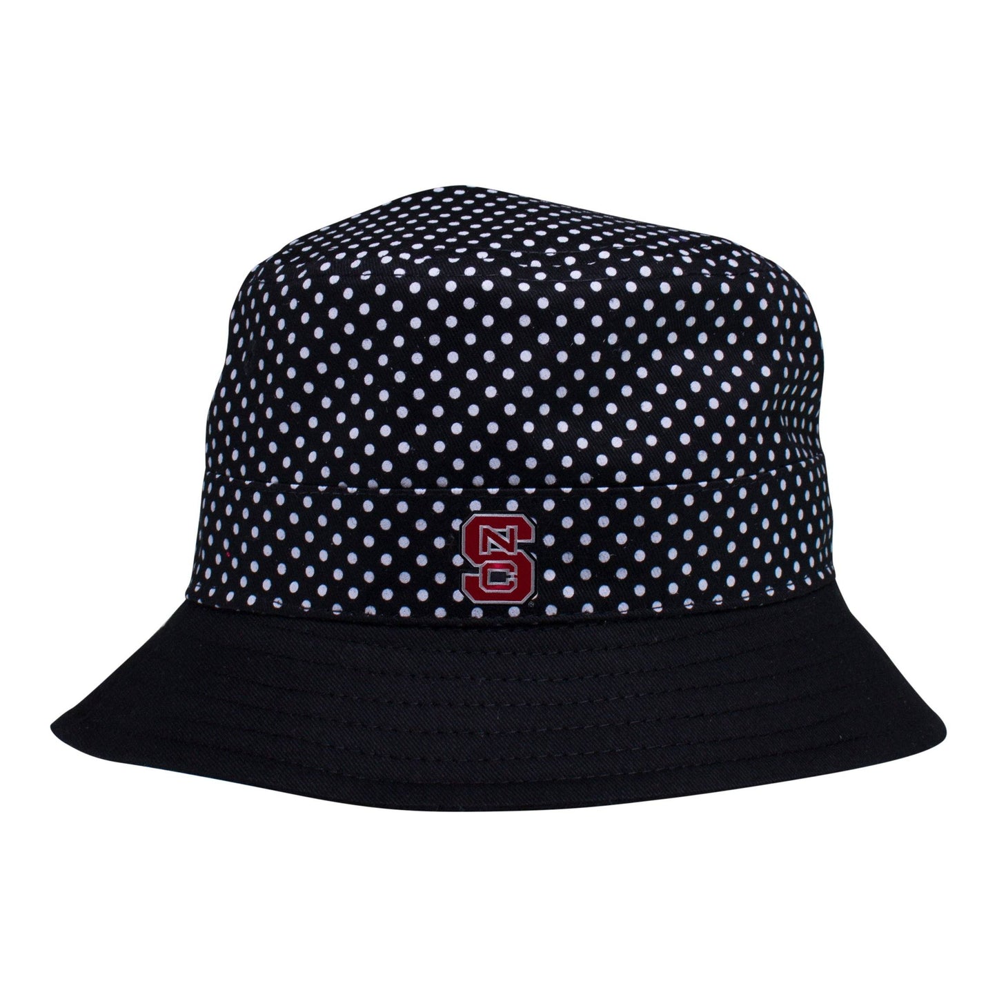 NC State Pin Dot Bucket Hat