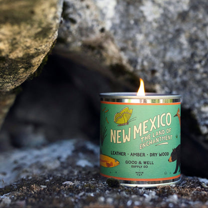 New Mexico State Candle